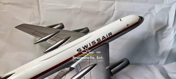 Convair 990A Coronado Swissairwith detailed craftsmanship.